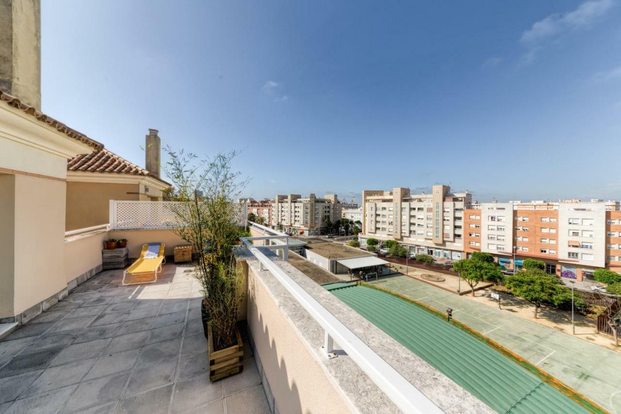 Atico Parque Kotinoussa Apartment Cadiz Ngoại thất bức ảnh